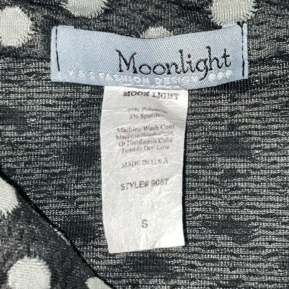 Moonlight by Y&S Fashion Size Small Top Tunic Artsy Wired Collar Boho Lagenlook - Picture 5 of 6